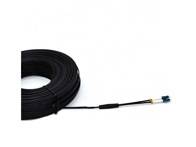 LCUPC 2 Cores Outdoor Indoor FTTH Drop Cable Pigtail Factory Price
