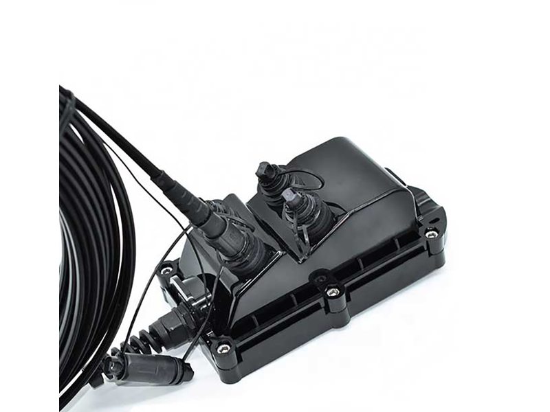 Fiber MST Terminal 4-Port with Built-In PLC Splitter, Stubless Tail-Free