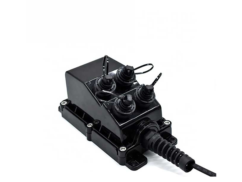 4 port Fiber Optic Terminal Distribution Box 5G FTTA Fiber hub MST Box Multiport closure outdoor waterproof