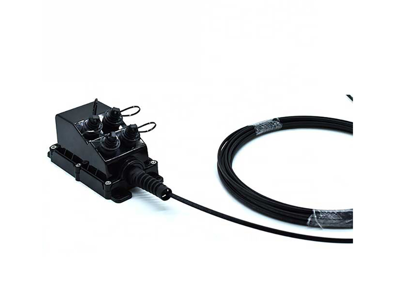 4 port Fiber Optic Terminal Distribution Box 5G FTTA Fiber hub MST Box Multiport closure outdoor waterproof