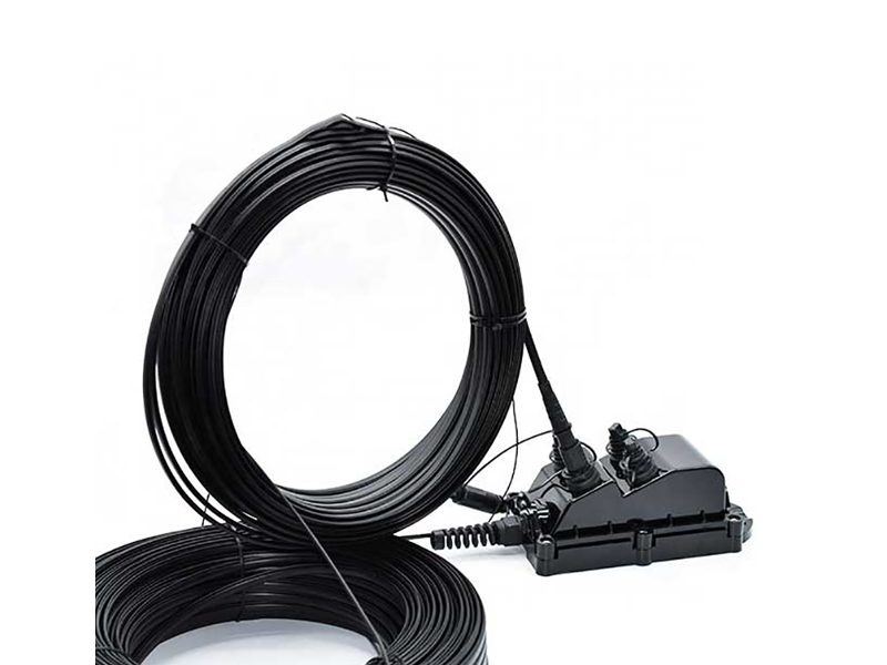Fiber MST Terminal 4-Port with Built-In PLC Splitter, Stubless Tail-Free