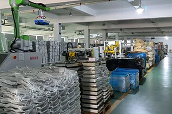 Alteoptic's Finished fiber optic terminal box product pre-shipment inspection area