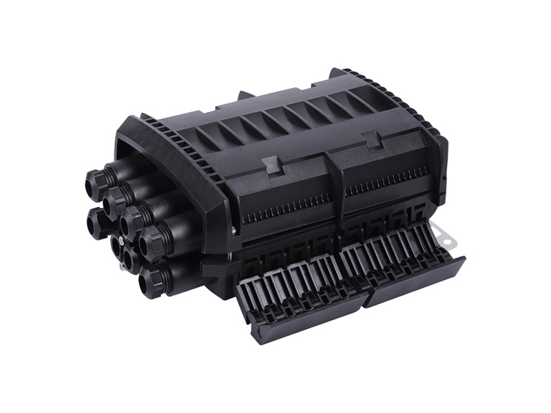 IP68 FTTH FTB-AT144A-1 6 Port 144 CORE Fiber Optic Access Terminal Closure Box with Mechanical Sealing and Cable Management