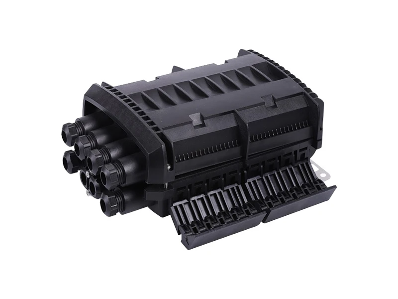 IP68 FTTH FTB-AT144A-1 6 Port 144 CORE Fiber Optic Access Terminal Closure Box with Mechanical Sealing and Cable Management