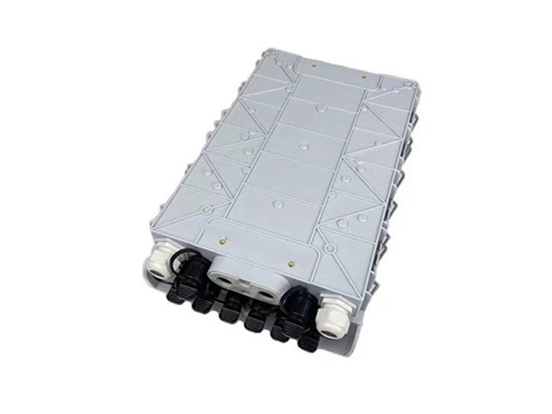 FTB-AT08Q-1 Outdoor 8 Cores FTTH Fiber Optic Splitters Pre-Connectorized Optical Terminal Network Equipment Fiber Optic Distribution Box
