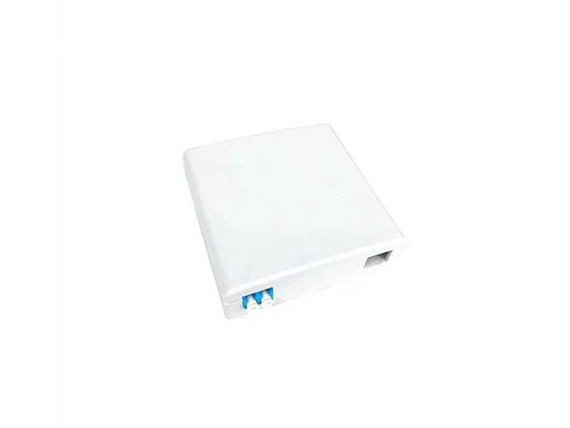 FTTH 86 type indoor optic fiber terminal wall box optical subscriber outlet mini socket faceplate