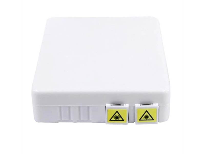 OTB-AT01D  1 2 4 Core Ftth Fiber Optic Terminal Box SC APC Adapter 0.9mm LSZH SC APC Faceplate 1M SM G657A1 Pigtail Fiber Optic Equipment