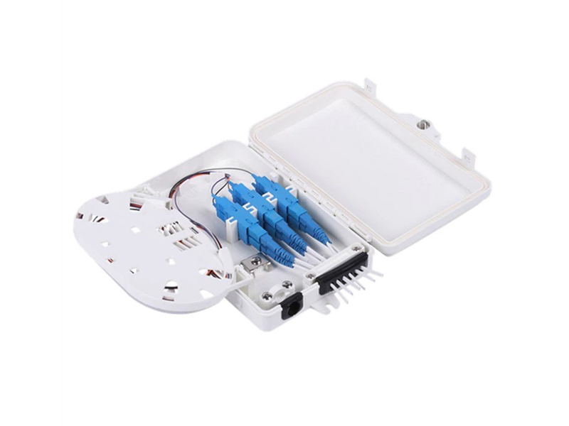 FTB-AT06A-1 Wall mounting IP65 FTTH Terminal box 6 port Caja Nap with PLC Splitter