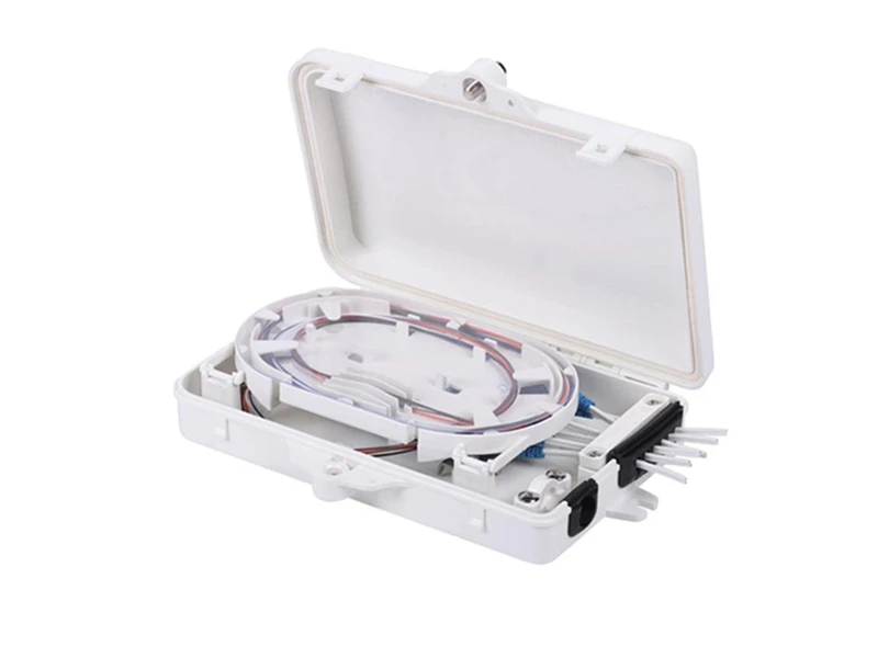 FTB-AT06A-1 Wall mounting IP65 FTTH Terminal box 6 port Caja Nap with PLC Splitter