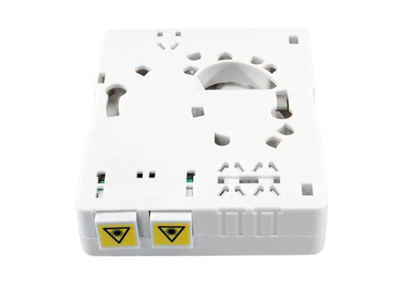OTB-AT01D  1 2 4 Core Ftth Fiber Optic Terminal Box SC APC Adapter 0.9mm LSZH SC APC Faceplate 1M SM G657A1 Pigtail Fiber Optic Equipment
