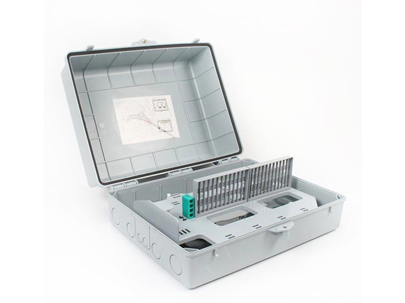 FTB-AT72B-1 FTTH 72 Core Optical Fiber Junction Box 48C Distribution Point 72F Optic Termination Access Module Splitter