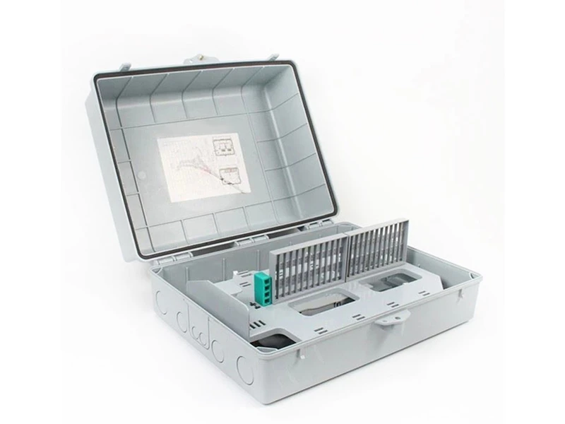 FTB-AT72B-1 FTTH 72 Core Optical Fiber Junction Box 48C Distribution Point 72F Optic Termination Access Module Splitter