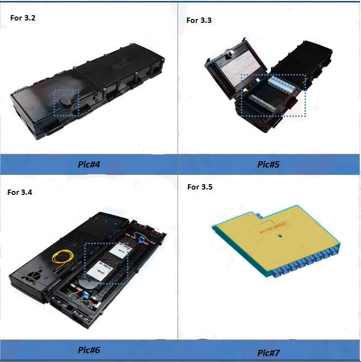 New design ODP CA Waterproof 16 port Fiber Optic Access Box Solid Splitter Box 8 16 Core outdoor distribution terminal box