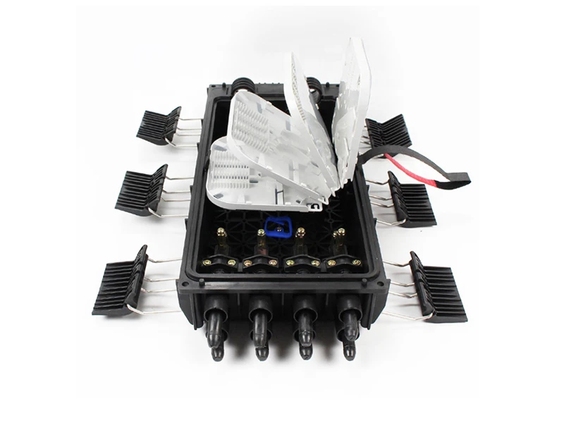 SC-ATH048-09 FTTh 48 Port Fiber Optic Enclosure Box Optical Closure Outdoor Junction Box 48 Core Splice Box