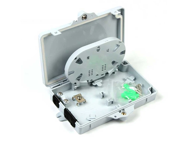 FTB-AT02A-1 FTTH 2 ports SC fiber optic wall mini socket desktop small box terminal box