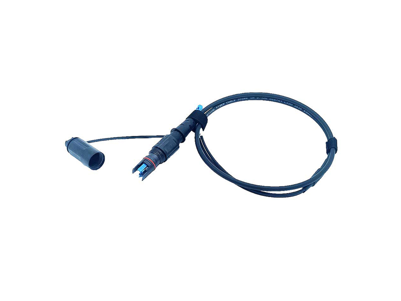 2 Cores optitap LSZH DLC Optical Cable Assembly Outdoor 4.8m Drop cable patch cords for optitap RRU