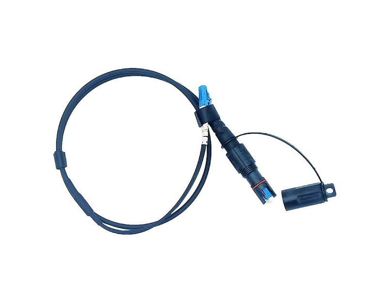 2 Cores optitap LSZH DLC Optical Cable Assembly Outdoor 4.8m Drop cable patch cords for optitap RRU