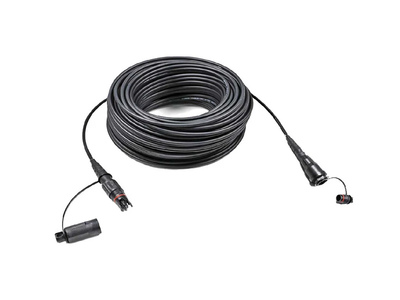MPO/APC 24cores Waterproof IP68 Optitap Compatible Connector Female/Male, Optitap Hybrid Adapter, Optitap Patch Cord