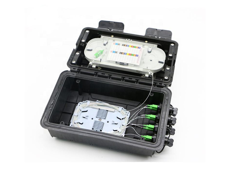 16 Ports Fiber Optic Nap Box for Outdoor Drop Cable Termination Waterproof