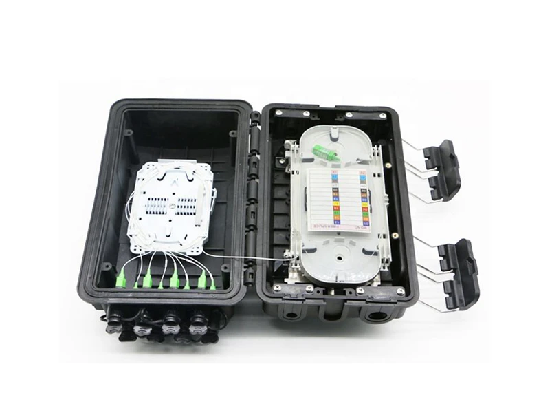 16 Ports Fiber Optic Nap Box for Outdoor Drop Cable Termination Waterproof