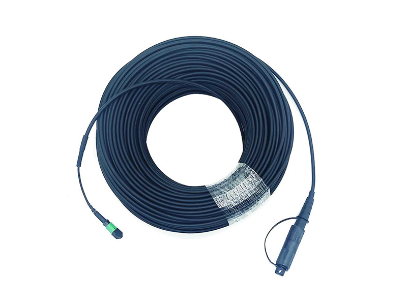 FTTA  Optitap MPO/APC(male) to Optitap LC/APC 24 core Outdoor Fiber Optic Cable Assemblies