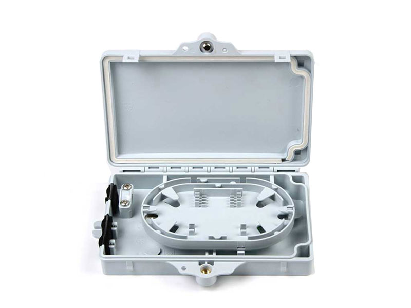FTB-AT02A-1 FTTH 2 ports SC fiber optic wall mini socket desktop small box terminal box