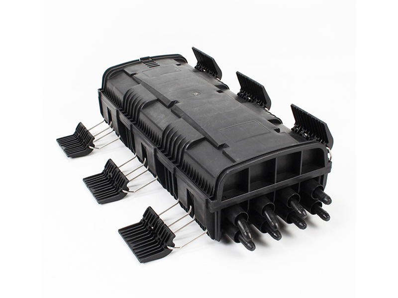 SC-ATH048-09 FTTh 48 Port Fiber Optic Enclosure Box Optical Closure Outdoor Junction Box 48 Core Splice Box