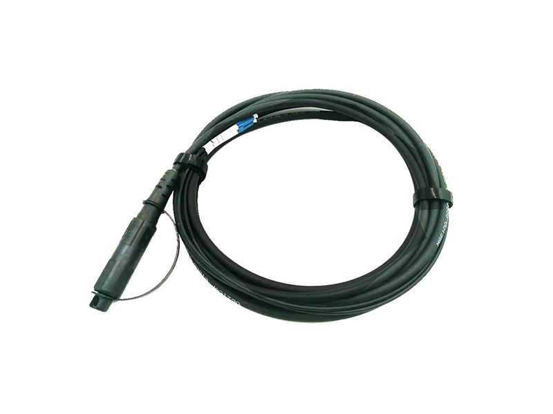 2 Cores optitap LSZH DLC Optical Cable Assembly Outdoor 4.8m Drop cable patch cords for optitap RRU