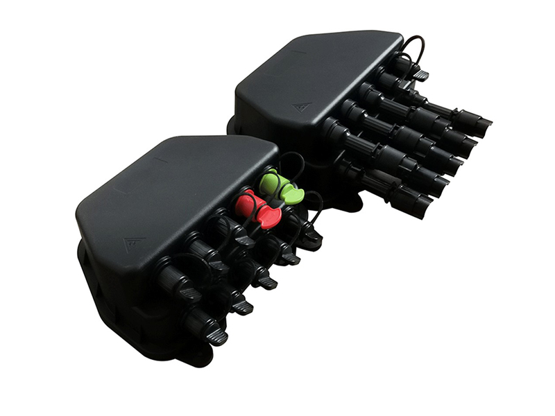 Wall Mount Pole Mount No Cutting Cable Type FTB 10 Core FTTH Fiber Optic Distribution Box