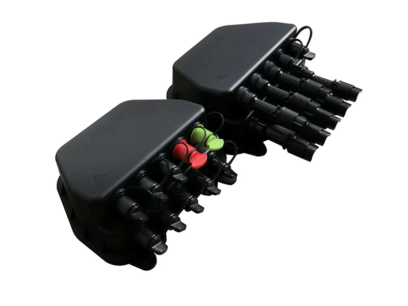 Wall Mount Pole Mount No Cutting Cable Type FTB 10 Core FTTH Fiber Optic Distribution Box