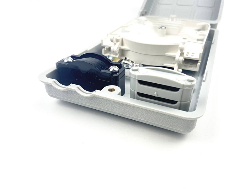 FTTH indoor 8 Core 12 port GP-D mini Fiber Optic splitter wallmount termination distribution splice access box CTO FDB FTB NAP
