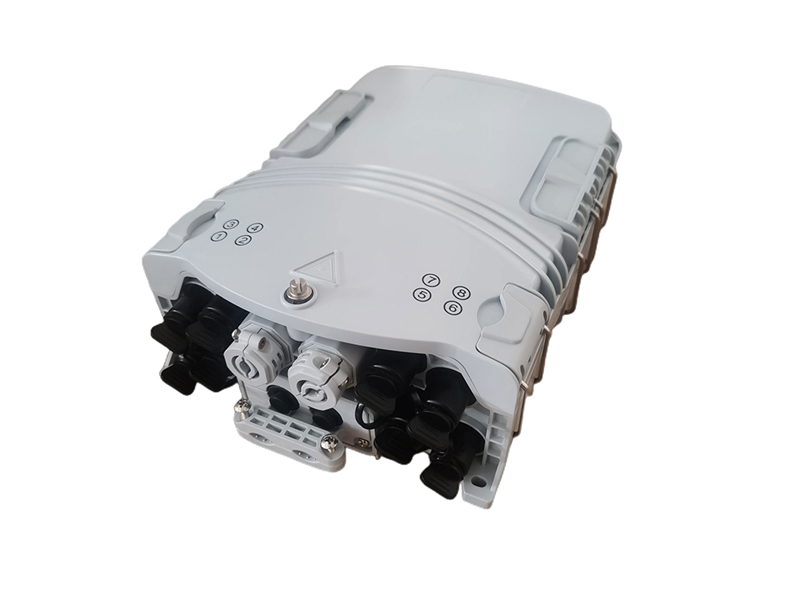 FTTH With Waterproof Mini SC Adapter Fiber Optic Terminal Box 8 Cores Fiber Optic Distribution Boxes
