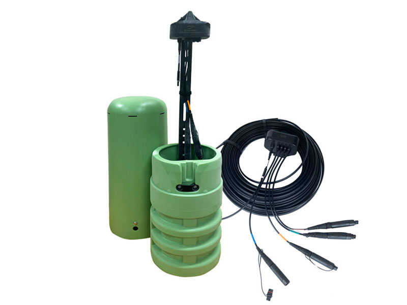 Durable HDPE Fiber Optic Underground Pedestal 16cores ODP Underground Distribution Use
