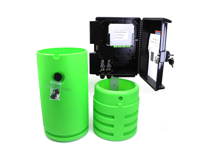 Durable HDPE Fiber Optic Underground Pedestal 16cores ODP Underground Distribution Use