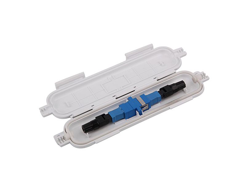 FTTH Outdoor Waterproof Fiber Optic Protection Box for Drop Cable Splicing