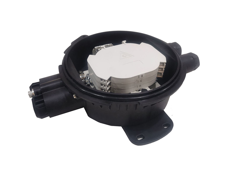 36 Core IP68 Outdoor Fiber Optical Pedestal Plastic ODP Optical Distribution Point Underground FTTH Fiber Optic Splice Closure