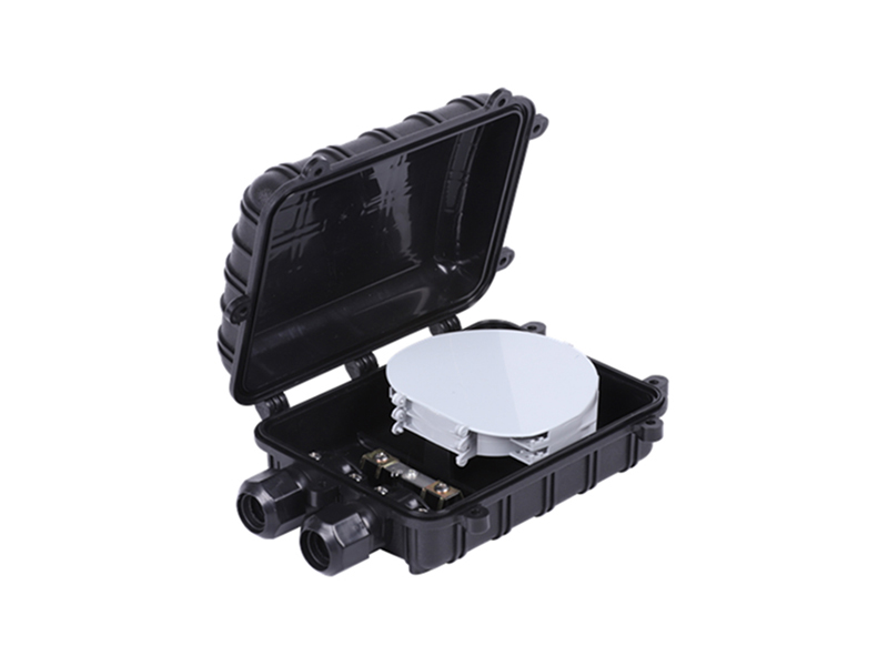 1 In 1 Out Horizontal Type 12 24 48 core Outdoor Waterproof Fiber Optic Splice Closure FTTH Junction Box Optical Fiber Joint Box