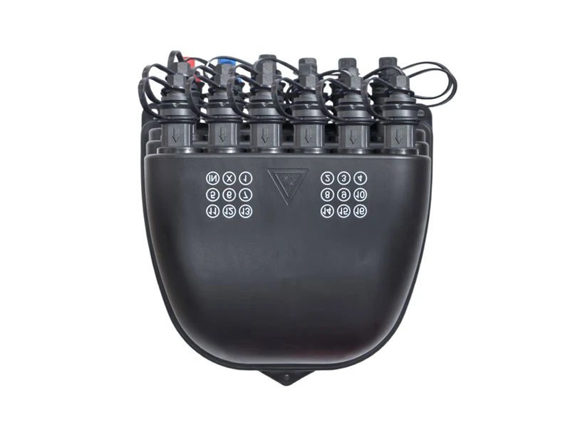18 Port FAT CTO Outdoor Waterproof FTTH Pre-connectorized Fiber Optic Distribution NAP Box Access Terminal Box With Opt Adapters