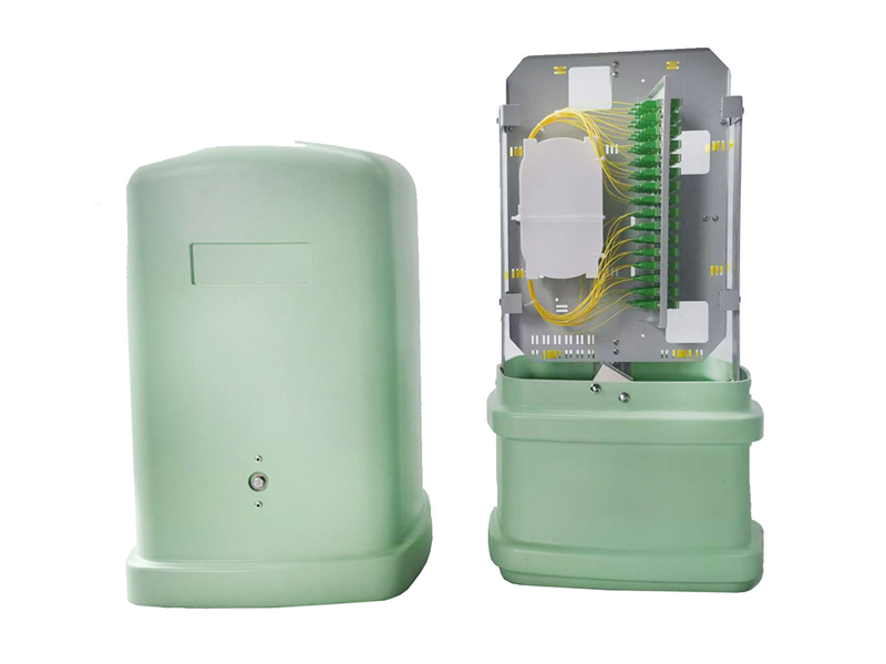 Pedestal for Outdoor FTTH Fiber Optic Cable Distribution 96-144 Core Capacity Used for Outside Plant Network Construction
