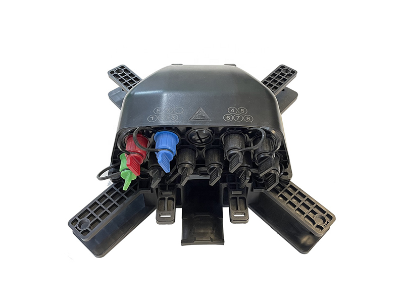 Outdoor Waterproof 9 Core Optical Fiber Splitter Enclosure FTTH Pre-Connectorized NAP CTO Fiber Optic Distribution Box