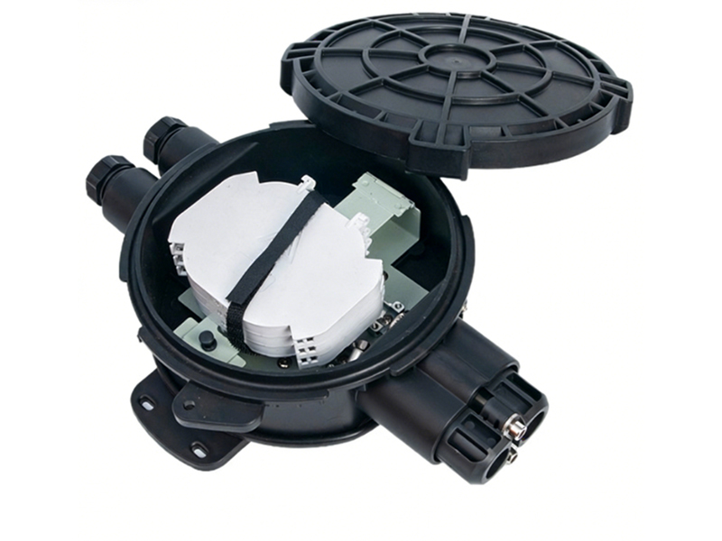 36 Core IP68 Outdoor Fiber Optical Pedestal Plastic ODP Optical Distribution Point Underground FTTH Fiber Optic Splice Closure
