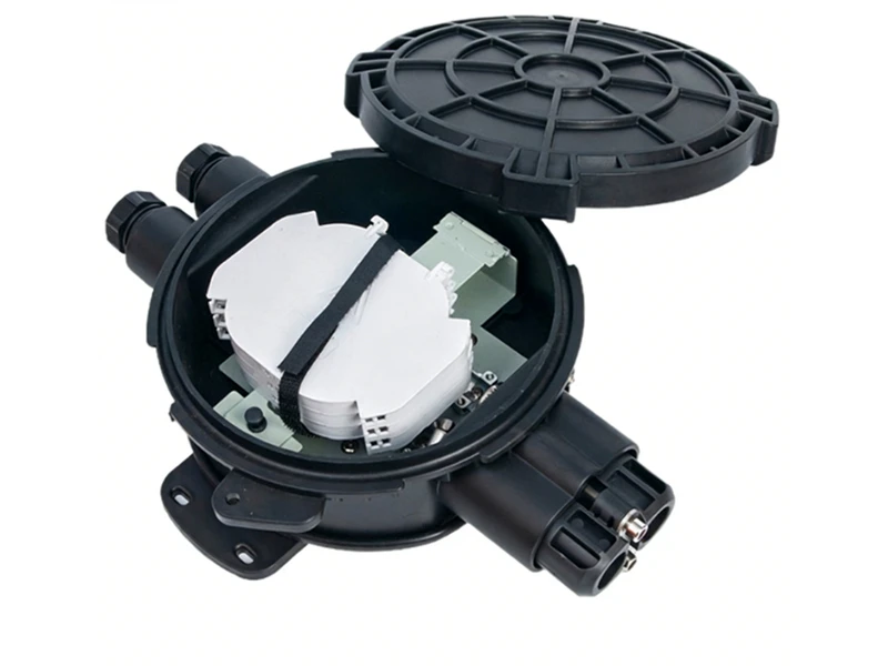 36 Core IP68 Outdoor Fiber Optical Pedestal Plastic ODP Optical Distribution Point Underground FTTH Fiber Optic Splice Closure