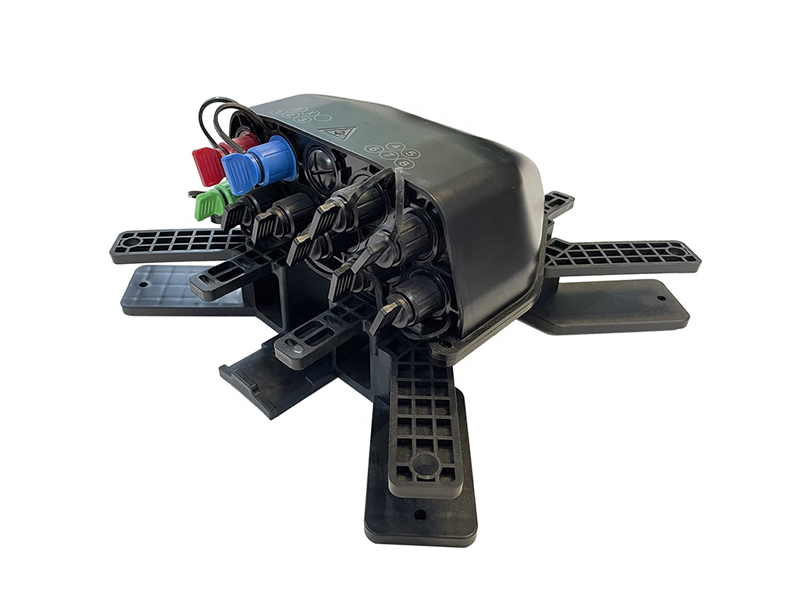 Outdoor Waterproof 9 Core Optical Fiber Splitter Enclosure FTTH Pre-Connectorized NAP CTO Fiber Optic Distribution Box