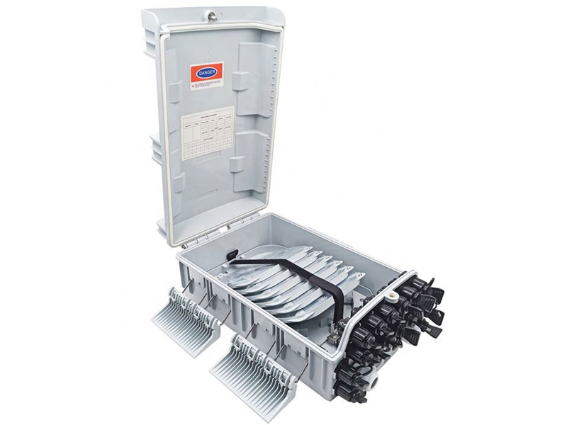 FTTH 16 Port Fiber Optic NAP Box PC+ABS Cable Distribution Box