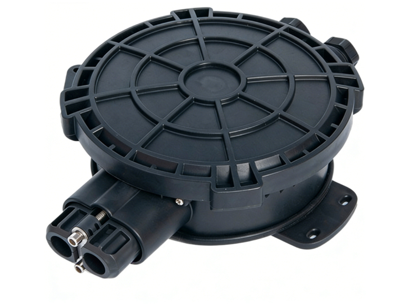 36 Core IP68 Outdoor Fiber Optical Pedestal Plastic ODP Optical Distribution Point Underground FTTH Fiber Optic Splice Closure