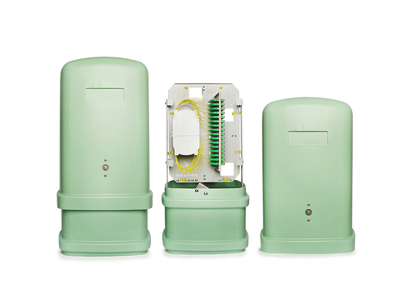 Pedestal for Outdoor FTTH Fiber Optic Cable Distribution 96-144 Core Capacity Used for Outside Plant Network Construction