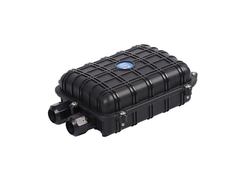 1 In 1 Out Horizontal Type 12 24 48 core Outdoor Waterproof Fiber Optic Splice Closure FTTH Junction Box Optical Fiber Joint Box