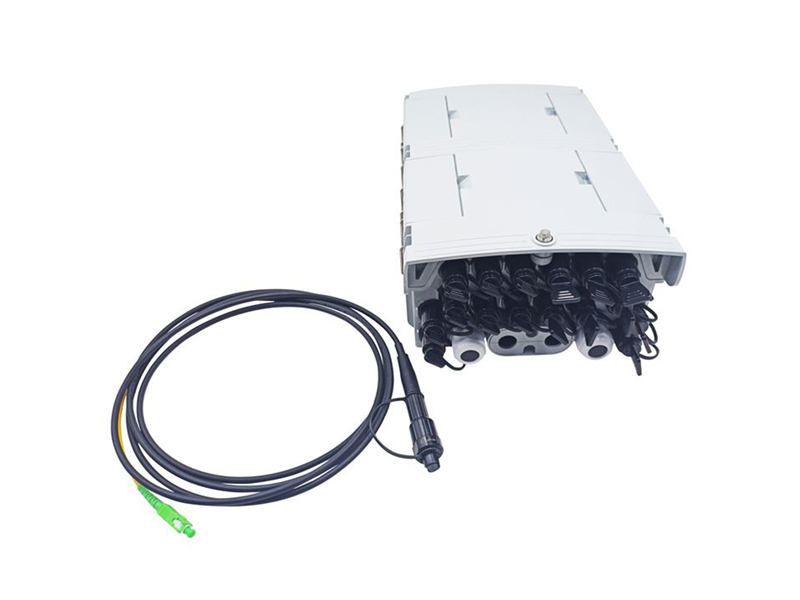FTTH 16 Port Fiber Optic NAP Box PC+ABS Cable Distribution Box