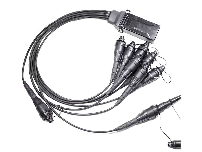 FTTH Waterproof IP68 Grade Female OPT PLC Splitter Compatible Corning