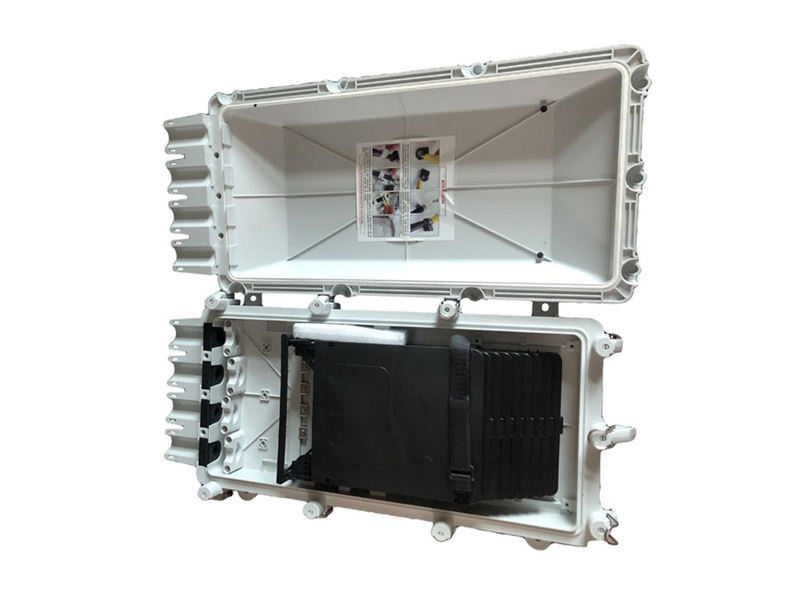256-Core Horizontal Fiber Optic Dome Closure - FTTH Mechanical Splice Closure